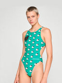 Dames trainingsbadpak PINUP 559PF - Zwarte schaap