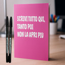 Penna Bic - Logo BONESWIMMER Bianco