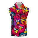 Poncho van microvezel 66PO - Polletti, vooraanzicht - BONESWIMMER