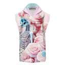 Poncho in microfibra 40PO - Roses