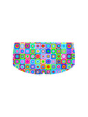 Heren zwembroek met pijp voor training UCLA 262UF - Pop squares