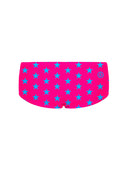 Heren zwembroek met pijp voor training UCLA 260UF - Fuchsia blauwe ster