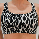 Top bikini donna da mare Hawaii L021HA - Fiamma Bianca